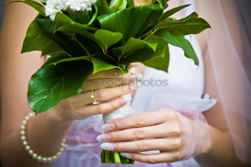 Wedding, sparkling wine and flowers