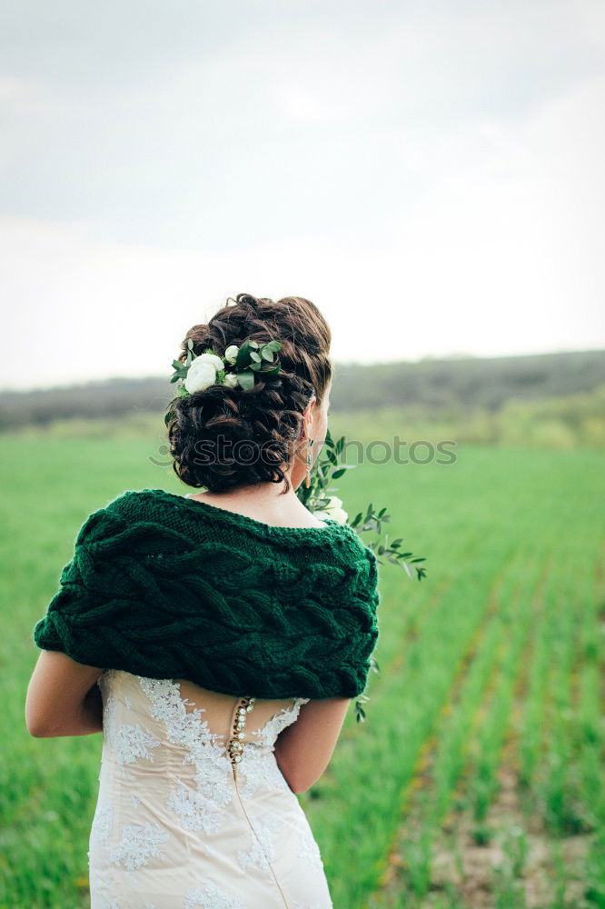 Similar – Image, Stock Photo bride, wedding, boho