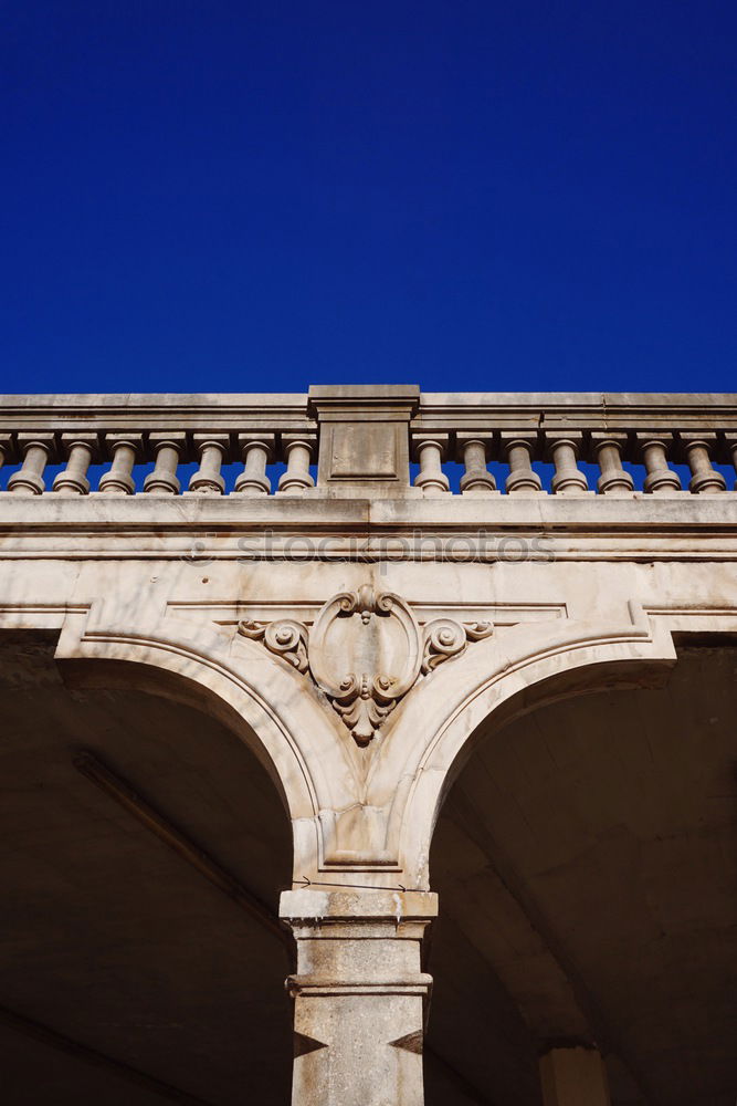 Similar – Image, Stock Photo Facade of a church with cross in front of blue sky