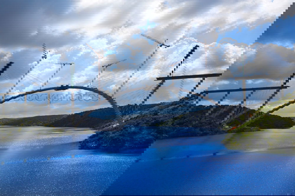 Similar – Foto Bild Brücke Natur Landschaft