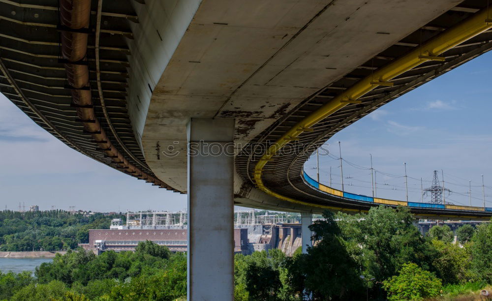 Similar – View of the viaduct of the Nairobi railroad to mombassa