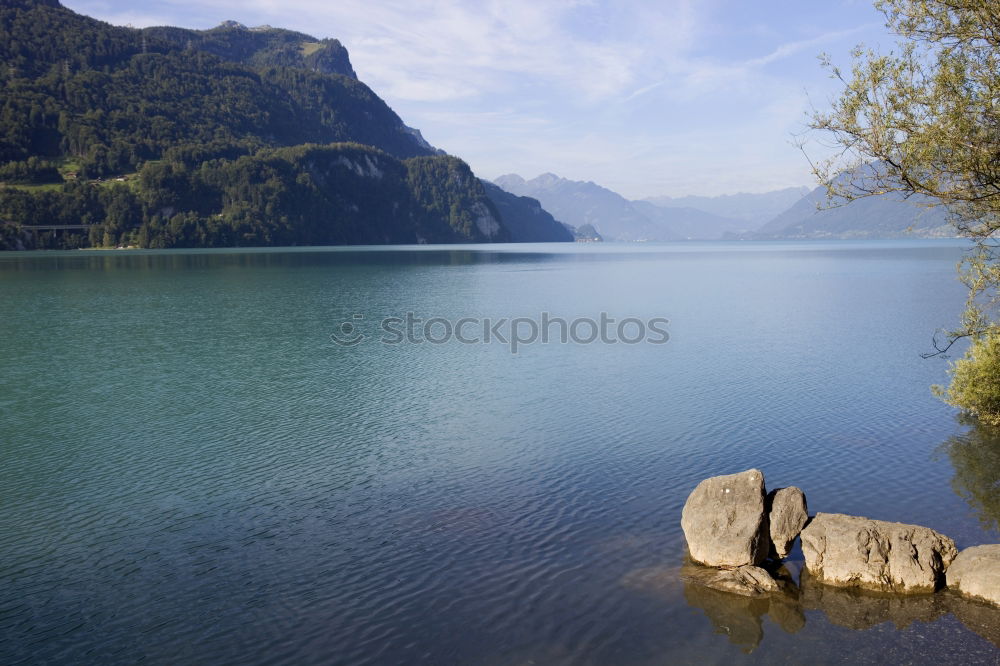 Similar – der See II nass Stein