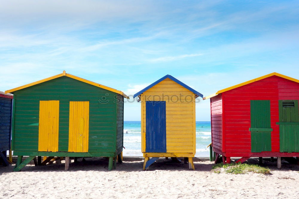 Similar – Colorful houses on piles