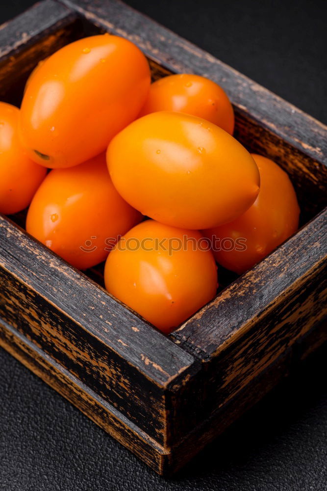 Similar – Image, Stock Photo Kumquat fruits on a dark wooden background