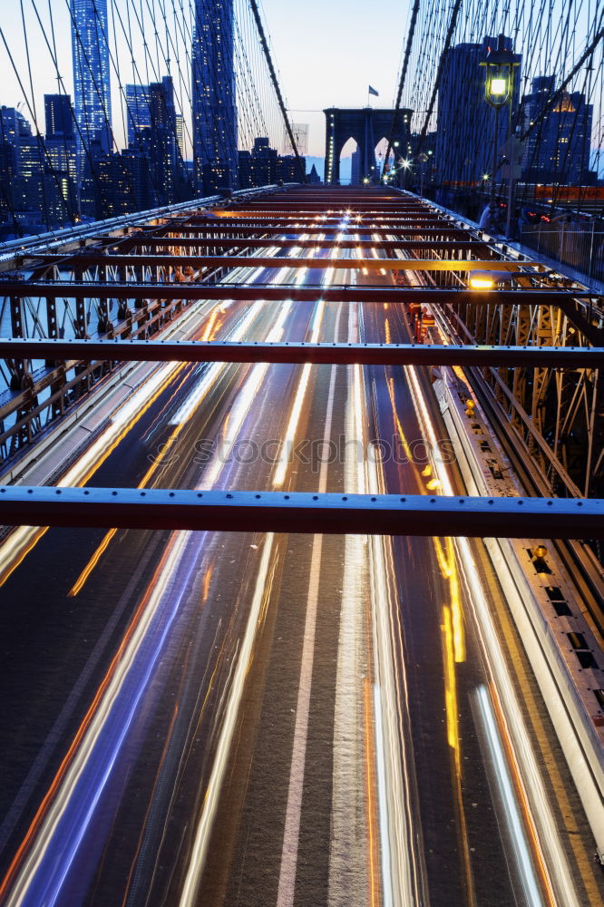 Similar – Image, Stock Photo Brooklyn Bridge Sunset