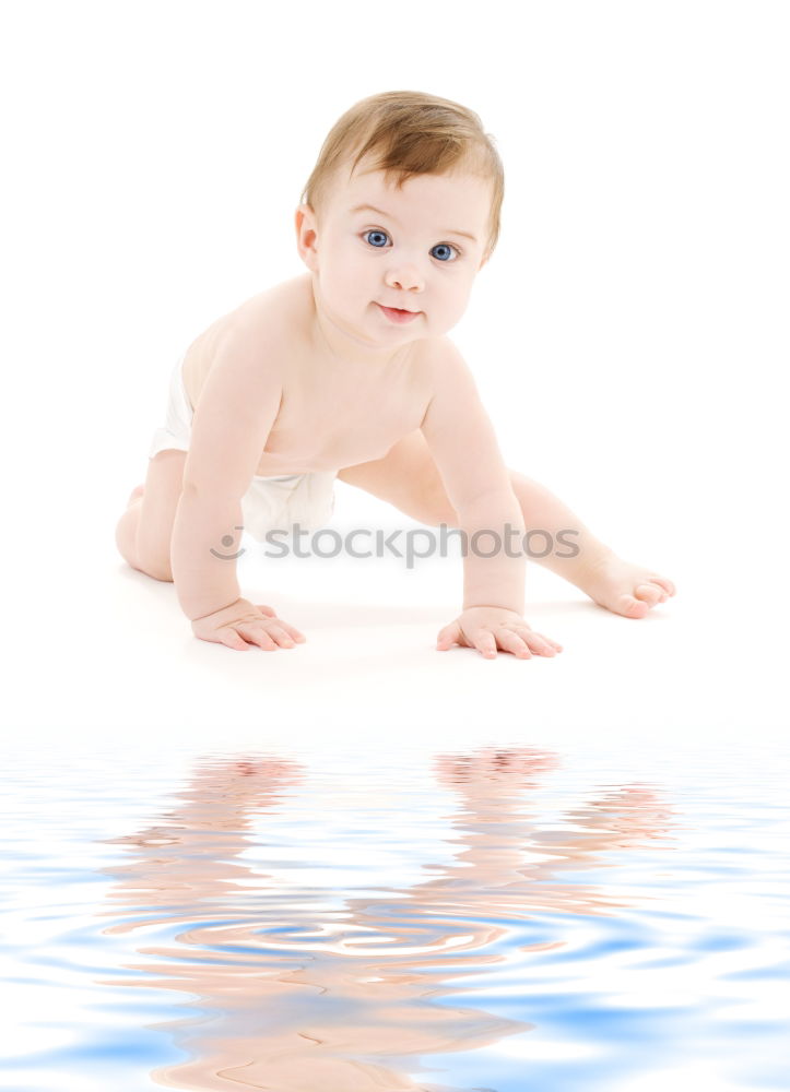 Similar – Child on beach