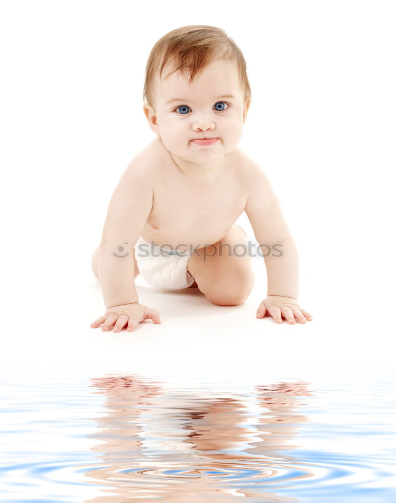 Similar – Child on beach