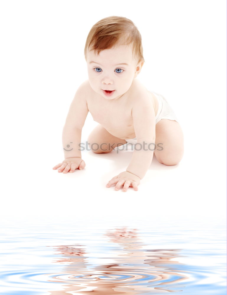 Similar – Child on beach