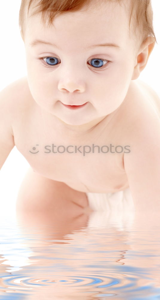 Similar – Child on beach