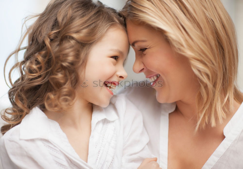 Similar – two beautiful sisters playing at home