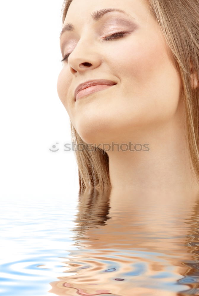 Similar – Young woman meditating.