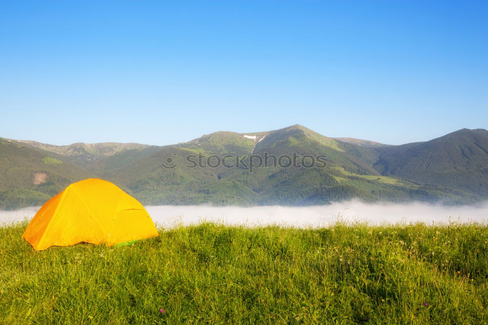 Image, Stock Photo tent Environment Nature