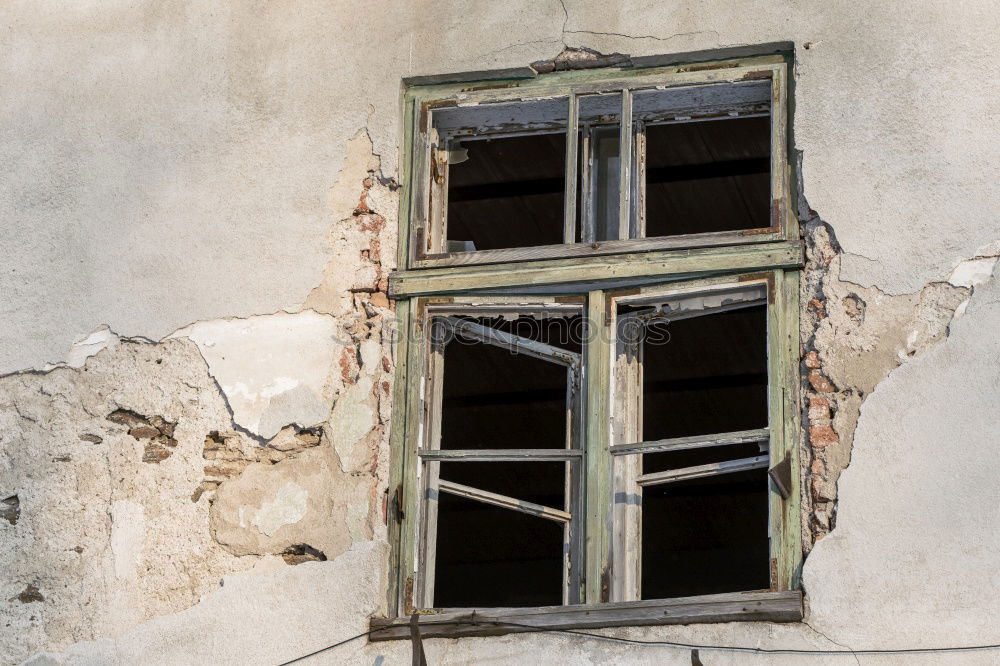 Similar – corner window Deserted