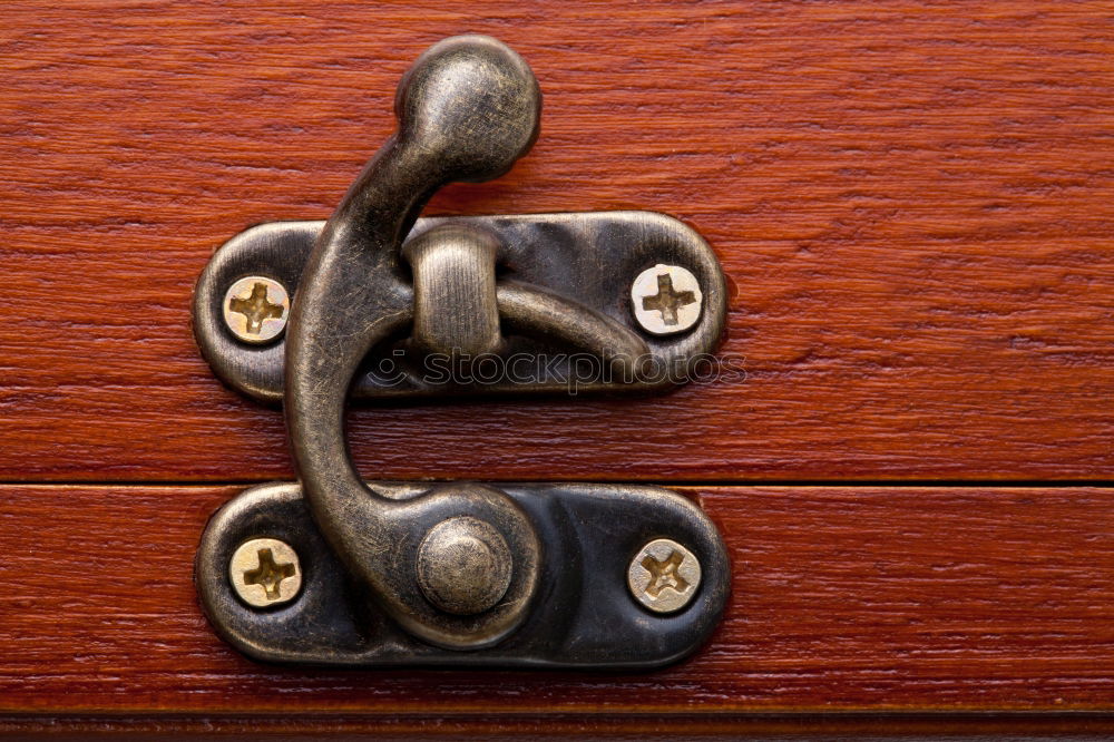 Similar – Image, Stock Photo door lock Red Things