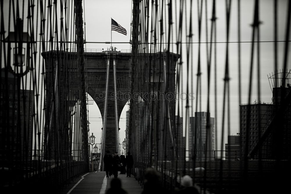 Similar – Brooklyn-Bridge Laterne