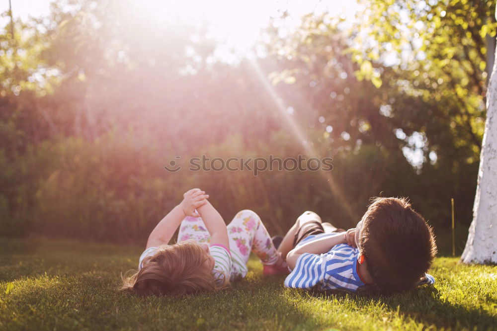 Similar – Image, Stock Photo Happy lesbian family with child