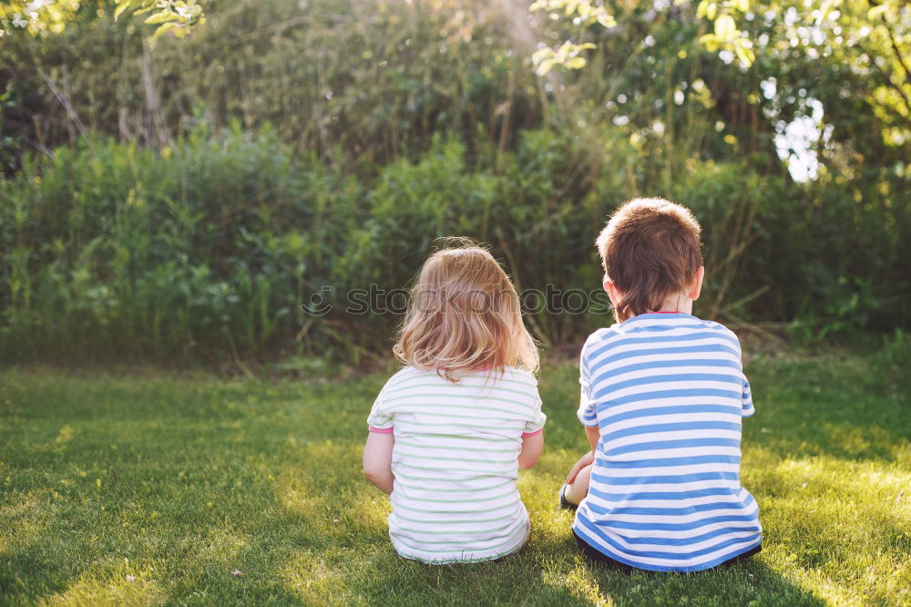 Similar – Image, Stock Photo Twin brothers Lifestyle