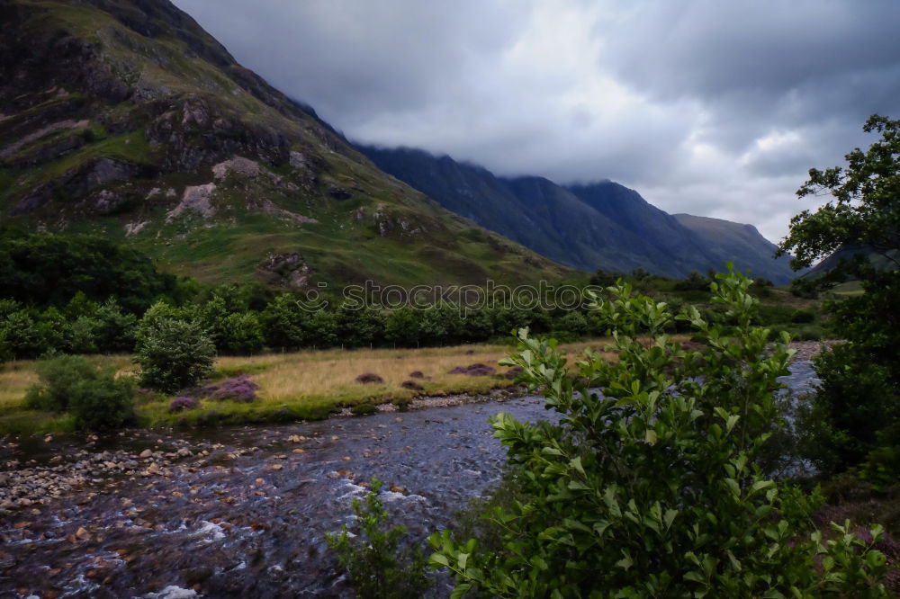 Raiway bridge in the scottish highlands.