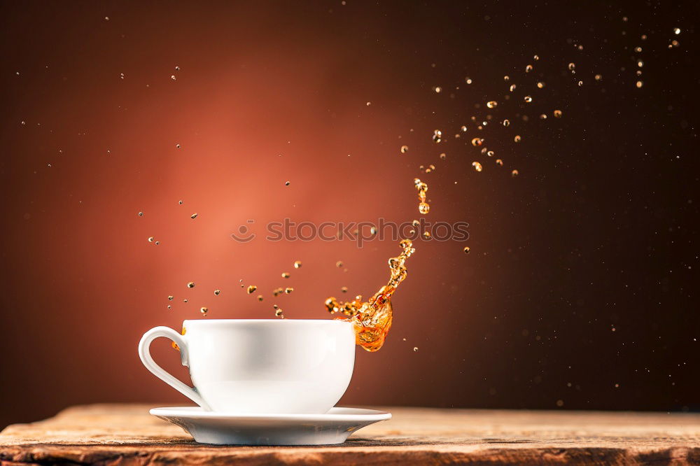 Similar – Image, Stock Photo a man serve the tea