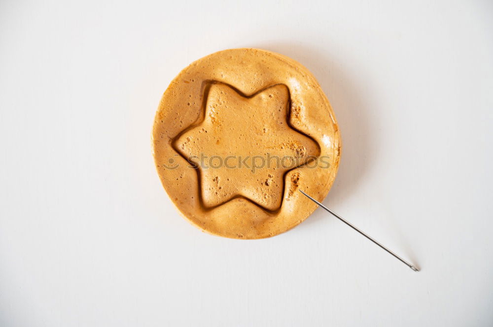 Similar – row of biscuits Dough