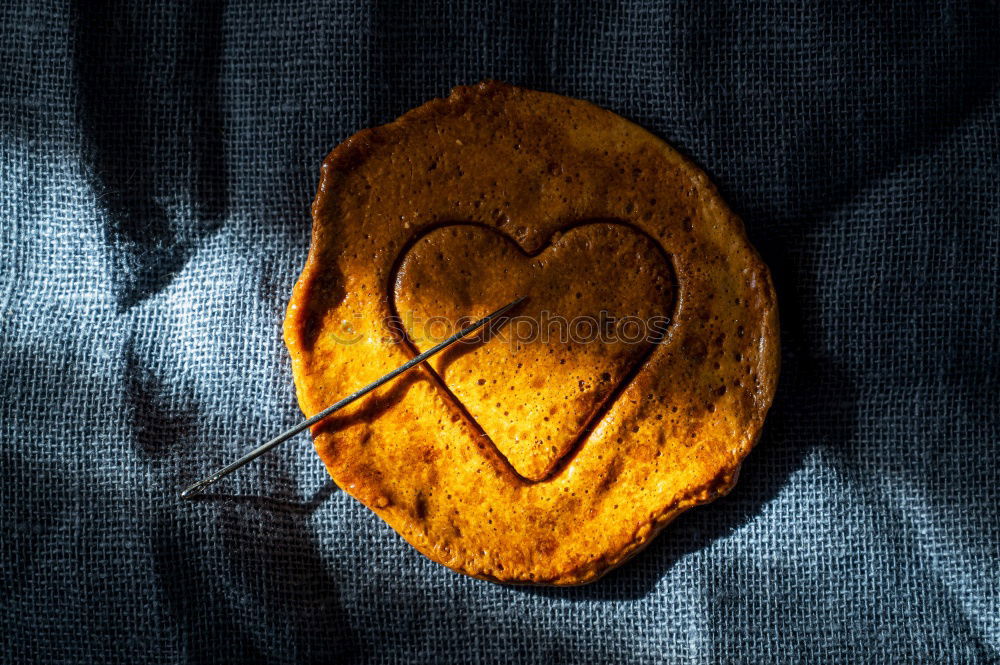 Similar – Image, Stock Photo Gingerbread cookie tree shape
