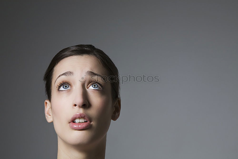 Similar – Image, Stock Photo Man goes crazy Go crazy