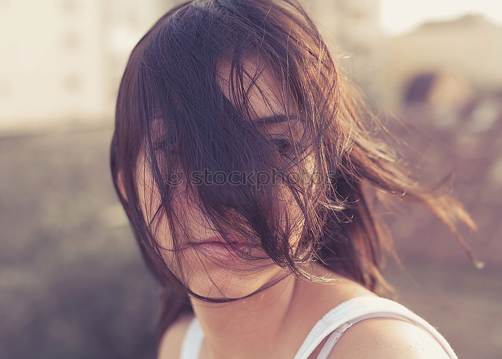 Similar – Image, Stock Photo you in the wind