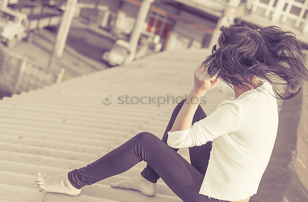 Similar – Image, Stock Photo crying boy. Child crying sitting on the floor