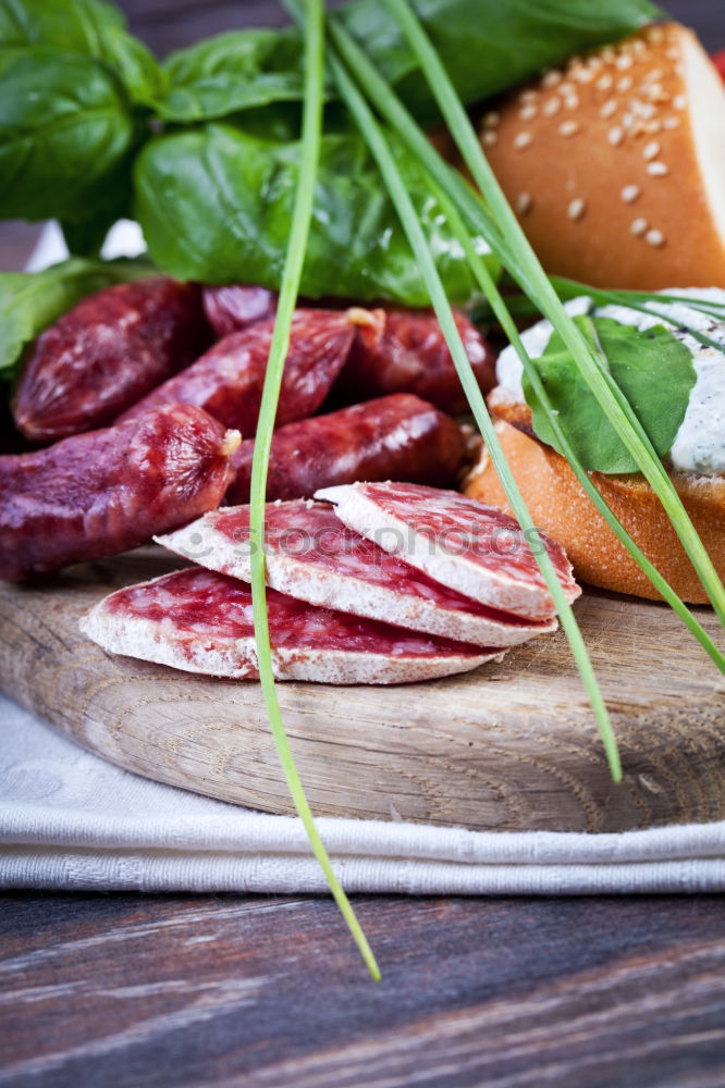 Similar – Image, Stock Photo BREAD TIME I Food Meat