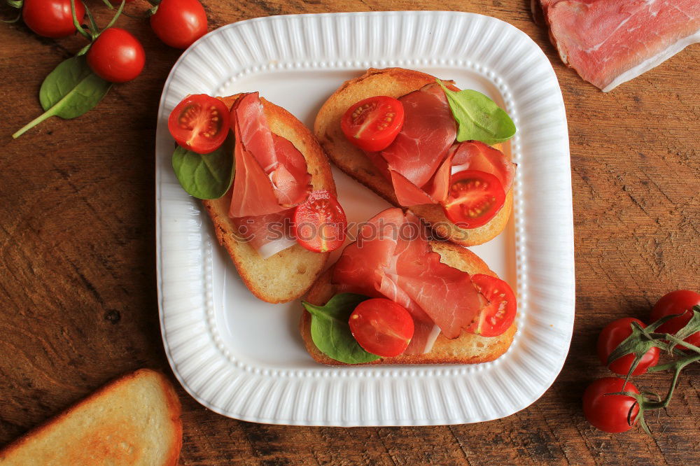 Similar – Image, Stock Photo sandwich Sandwich Snack