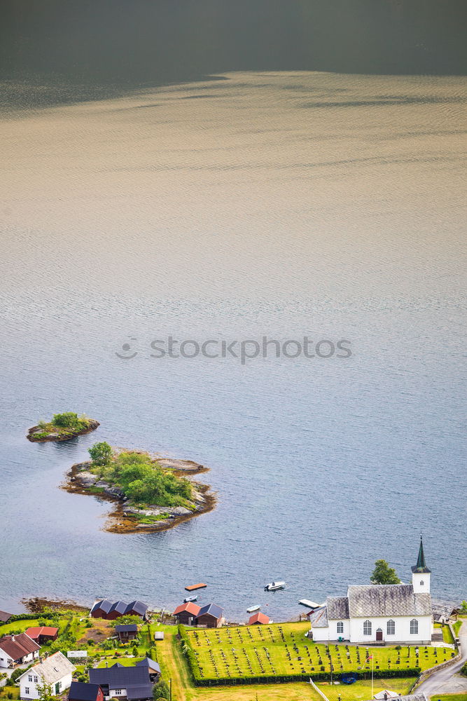 Image, Stock Photo House by the sea