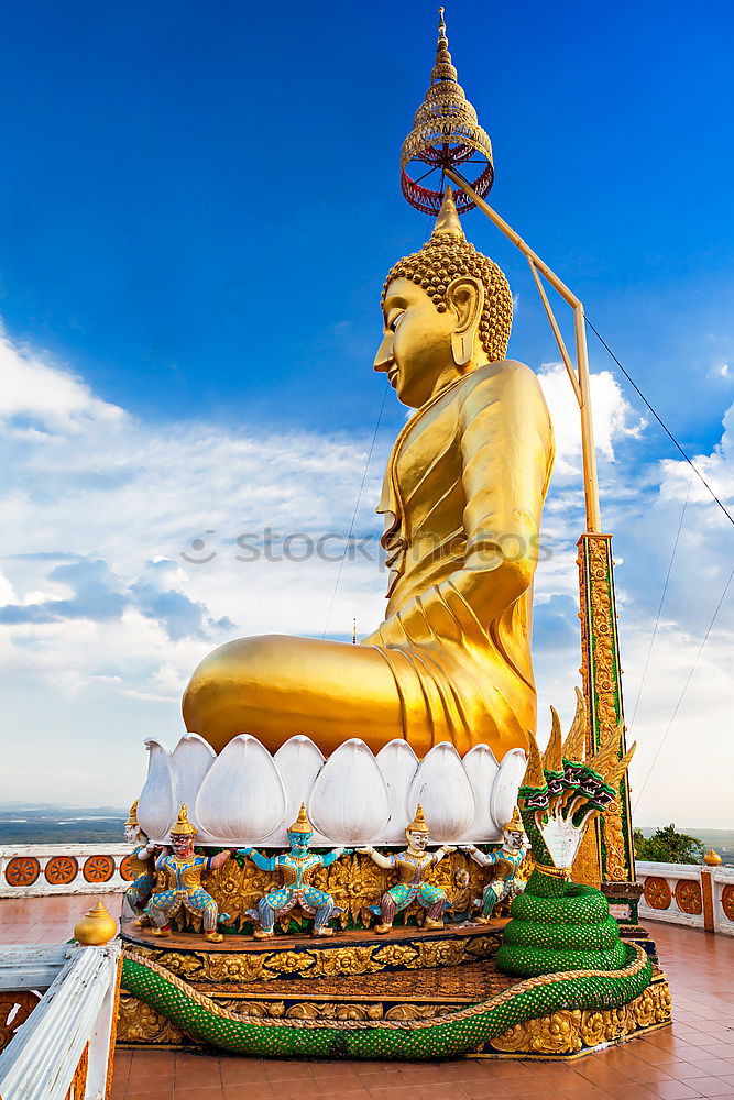 Similar – Colorful statue at Wat Phra Kaew temple, Bangkok