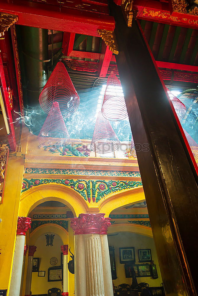 Similar – A person praying in temple