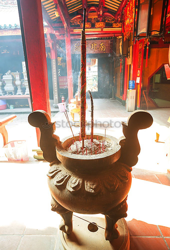 Similar – A person praying in temple