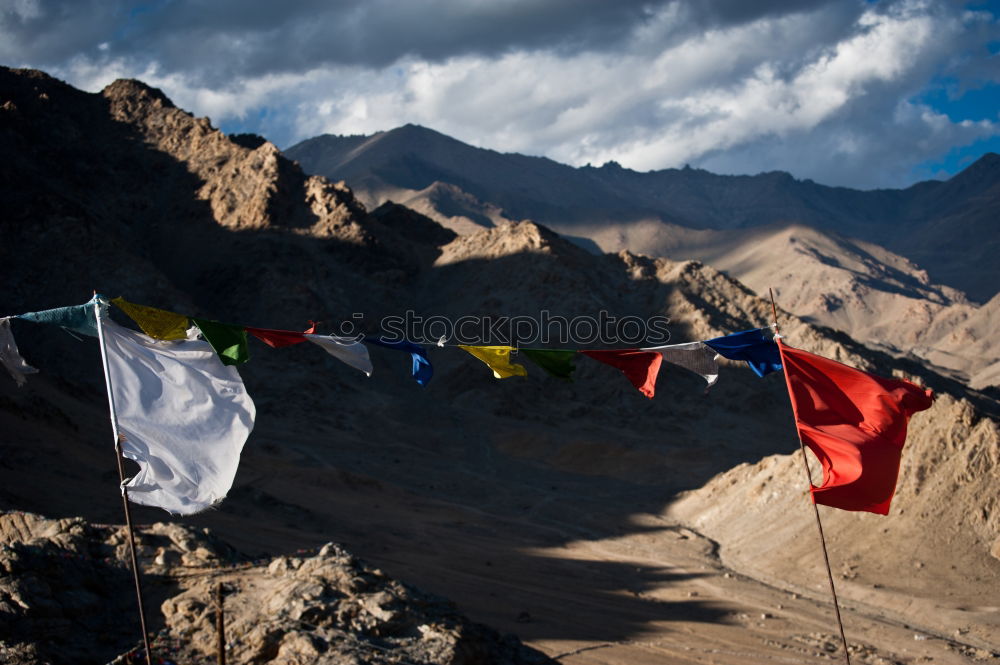 Similar – Image, Stock Photo prayer flags Tourism