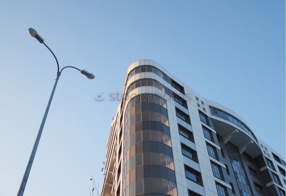 Similar – Image, Stock Photo Panorama prefabricated building