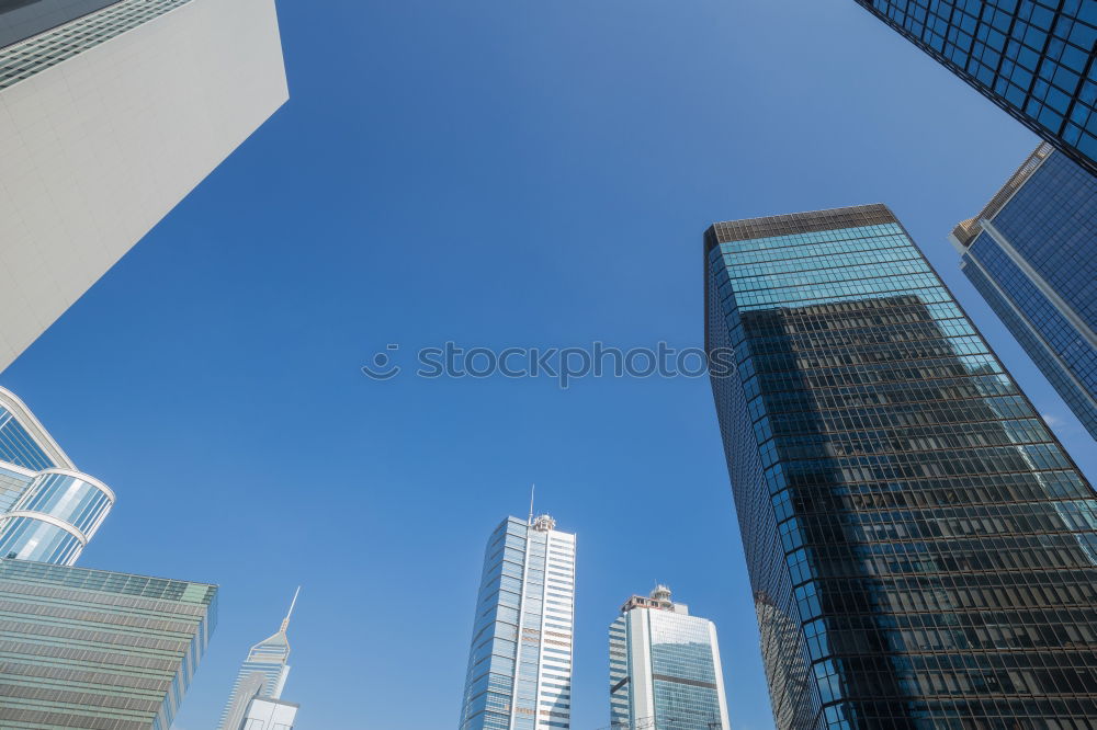 Image, Stock Photo the three High-rise