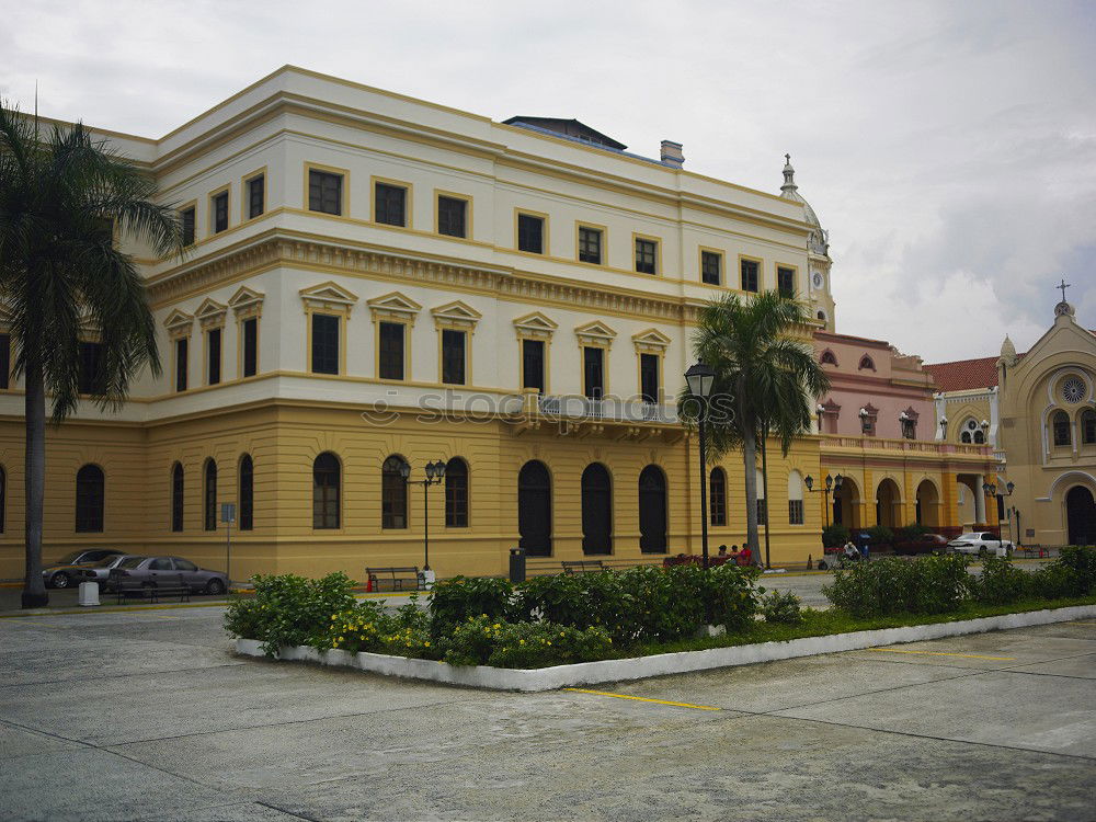 Similar – a house in the middle of the street