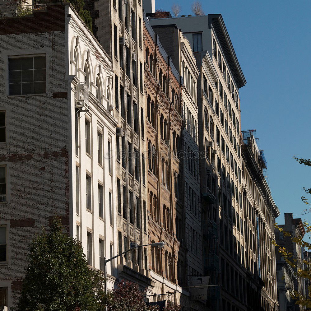 Similar – Image, Stock Photo between the houses of nyc.