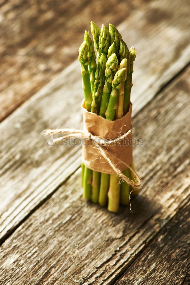 Similar – Image, Stock Photo Fresh asparagus with knife