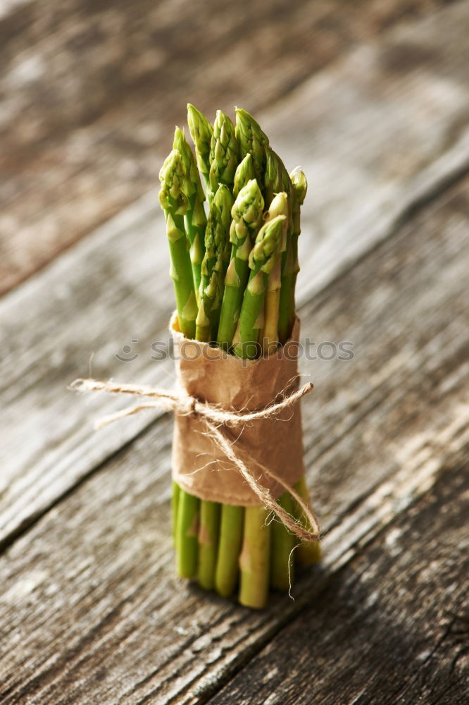 Similar – Image, Stock Photo Fresh asparagus with knife