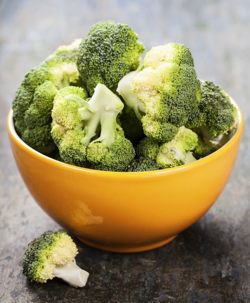 Similar – Image, Stock Photo Prepare broccoli cabbage on chopping board