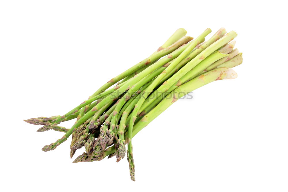 Similar – Image, Stock Photo Portion of asparagus bunch with green, fresh, juicy asparagus, from fresh, local harvest, lies in heaps, bundles on a white cloth made of linen.