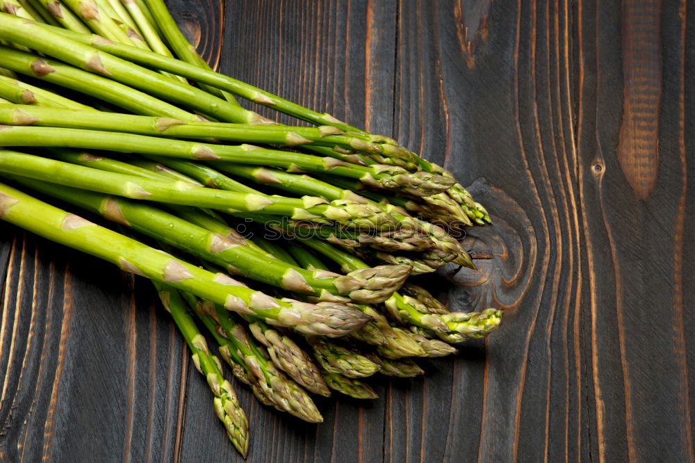 Similar – Image, Stock Photo Fresh asparagus with knife