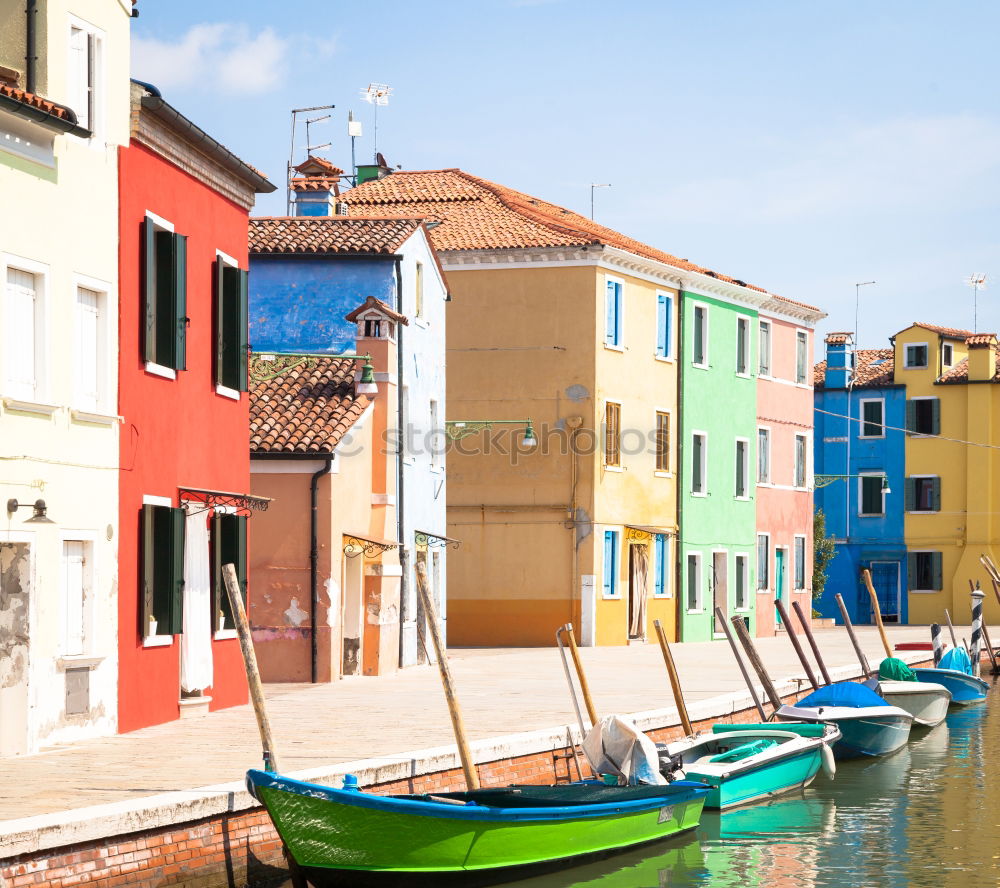 Similar – Colorful houses in Venice