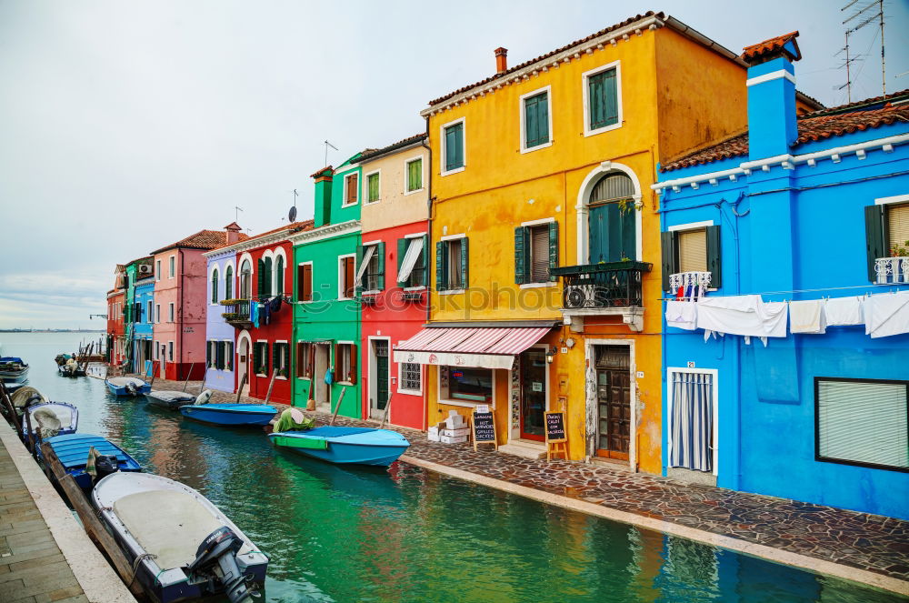 Similar – Colorful houses in Venice