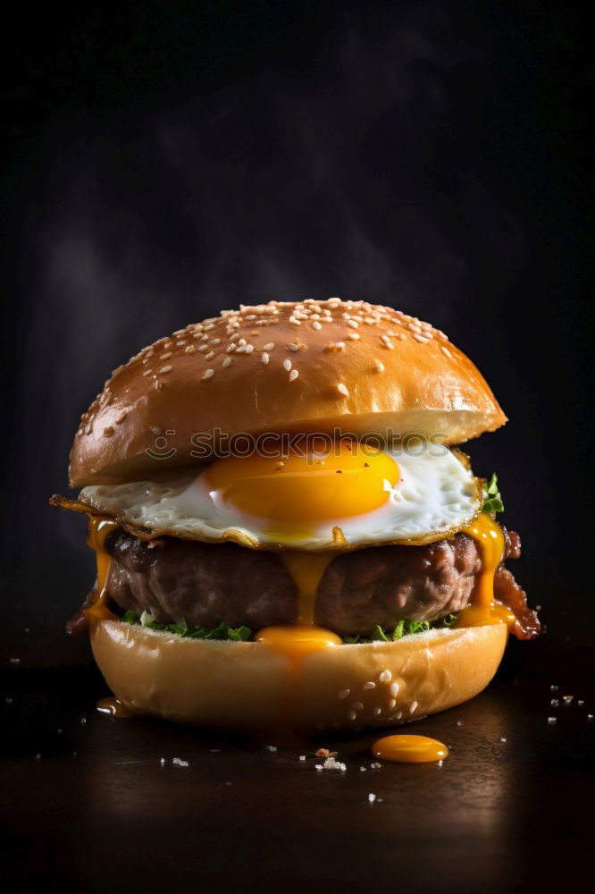 Similar – Image, Stock Photo burgers Food Vegetable