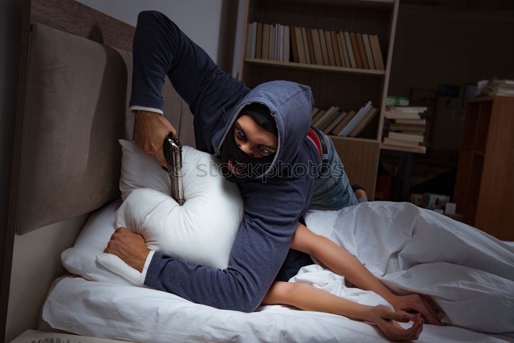 Similar – Image, Stock Photo Woman lying with legs up