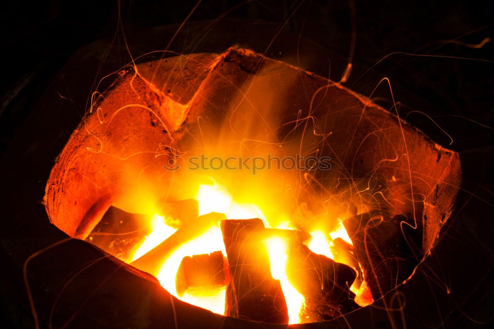 Similar – Image, Stock Photo hot spot Fire Embers Hot