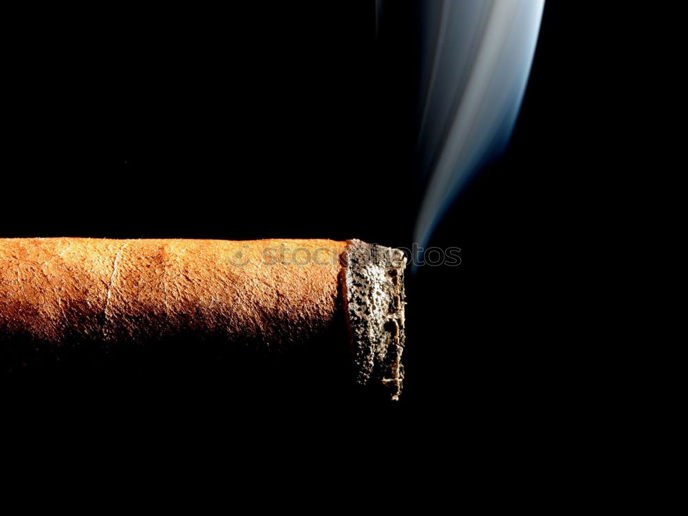 Similar – Image, Stock Photo A hand of a smoker with a burning cigarette and smoke, sprinkled with white paint